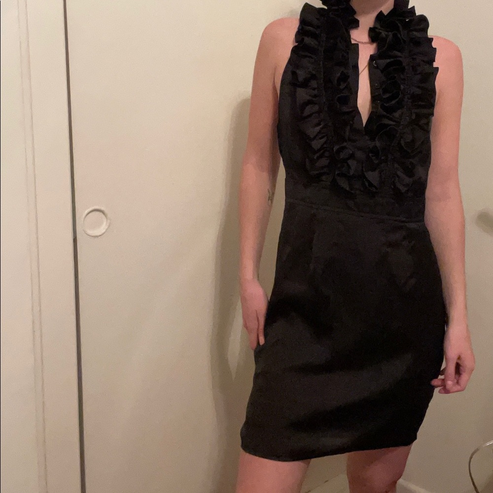 Ruffle front dress!